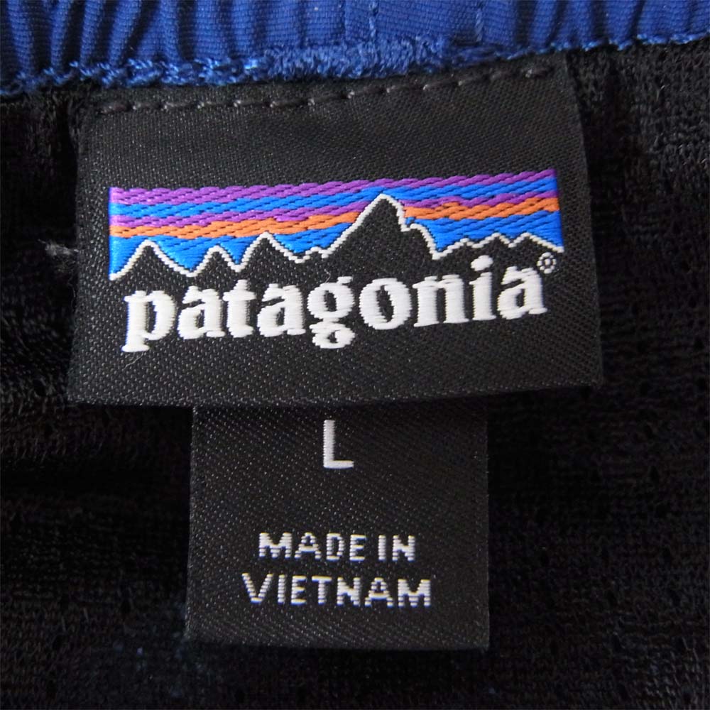 patagonia パタゴニア 16SP 7051 Boy's Baggies Shorts ボーイズ バギーズ ショーツ ネイビー系 L【中古】
