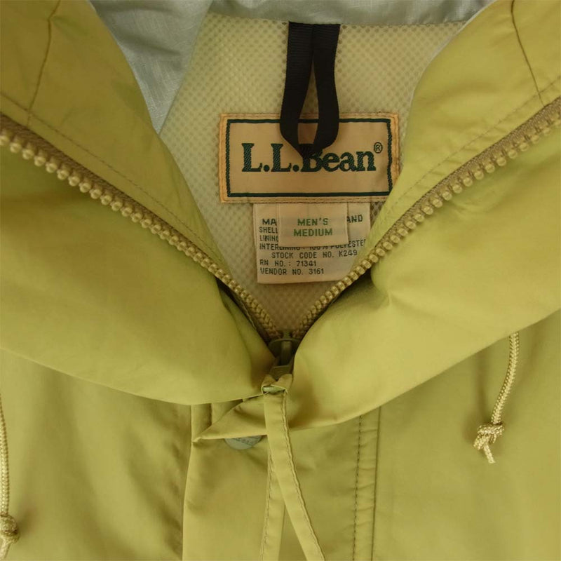 L.L.Bean エルエルビーン 90s GORE-TEX RAIN COAT ゴアテックス レイン ベージュ系 M【中古】