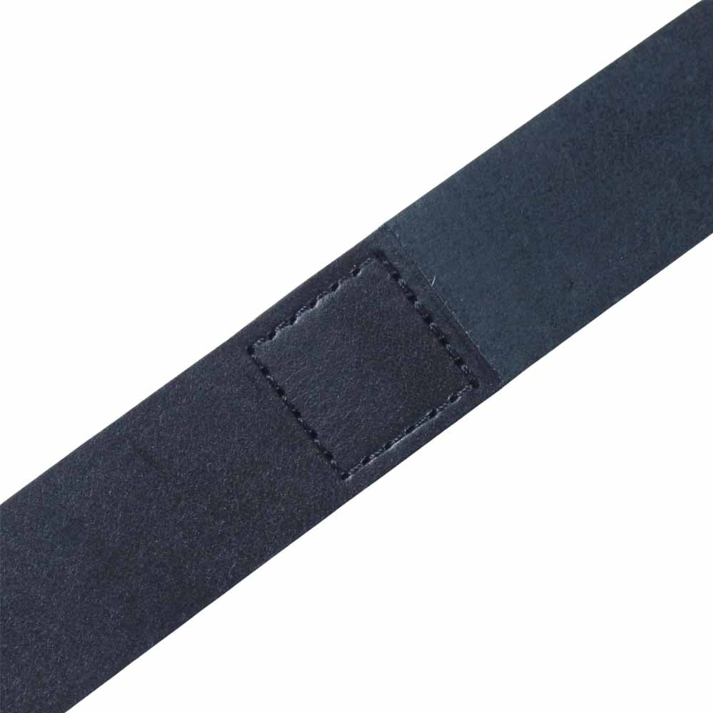 Yohji Yamamoto ヨウジヤマモト S'YTE UB-F04-701-1 Cow Leather 25mm Long Ring Belt カウレザー リング ベルト ブラック系 3【新古品】【未使用】【中古】