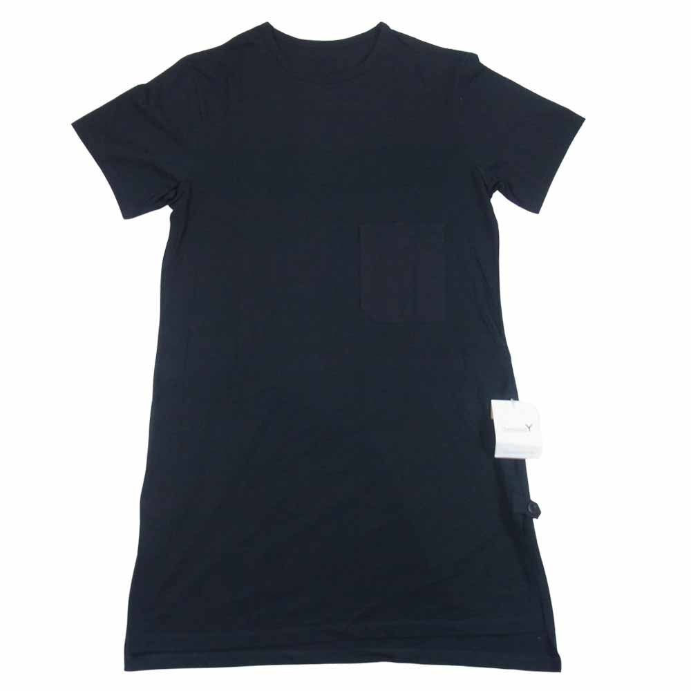 Yohji Yamamoto ヨウジヤマモト GroundY GA-T23-040 30/cotton Jersey Pocket Long T ポケット ロング カットソー ブラック系 3【新古品】【未使用】【中古】