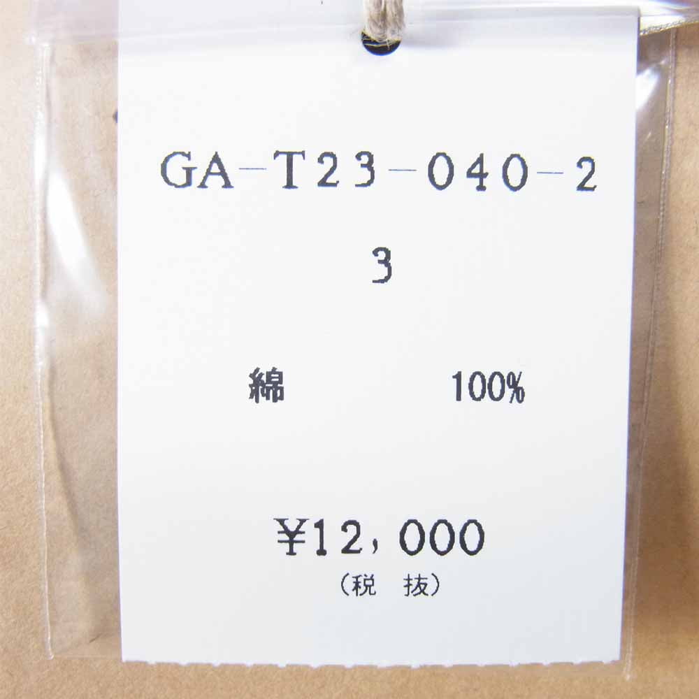 Yohji Yamamoto ヨウジヤマモト GroundY GA-T23-040 30/cotton Jersey Pocket Long T ポケット ロング カットソー ブラック系 3【新古品】【未使用】【中古】