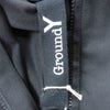 Yohji Yamamoto ヨウジヤマモト GroundY 21SS GT-D01-100 T/W Gabardine Inseam Buttons Overalls TWギャバジン 2WAY オーバーオール コート ブラック系 3【新古品】【未使用】【中古】