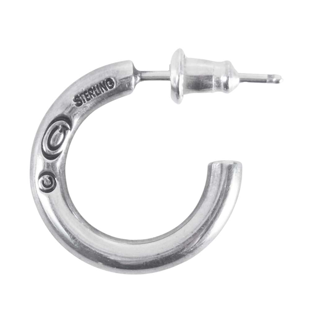 GABOR ガボール 国内正規店販売証明書付属 O-ring pierce オーリング ピアス シルバー系【中古】
