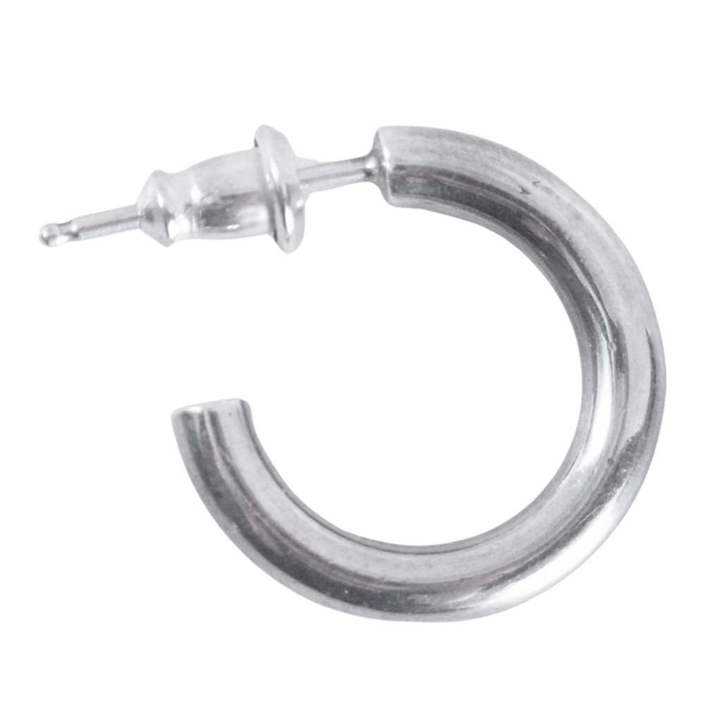 GABOR ガボール 国内正規店販売証明書付属 O-ring pierce オーリング ピアス シルバー系【中古】