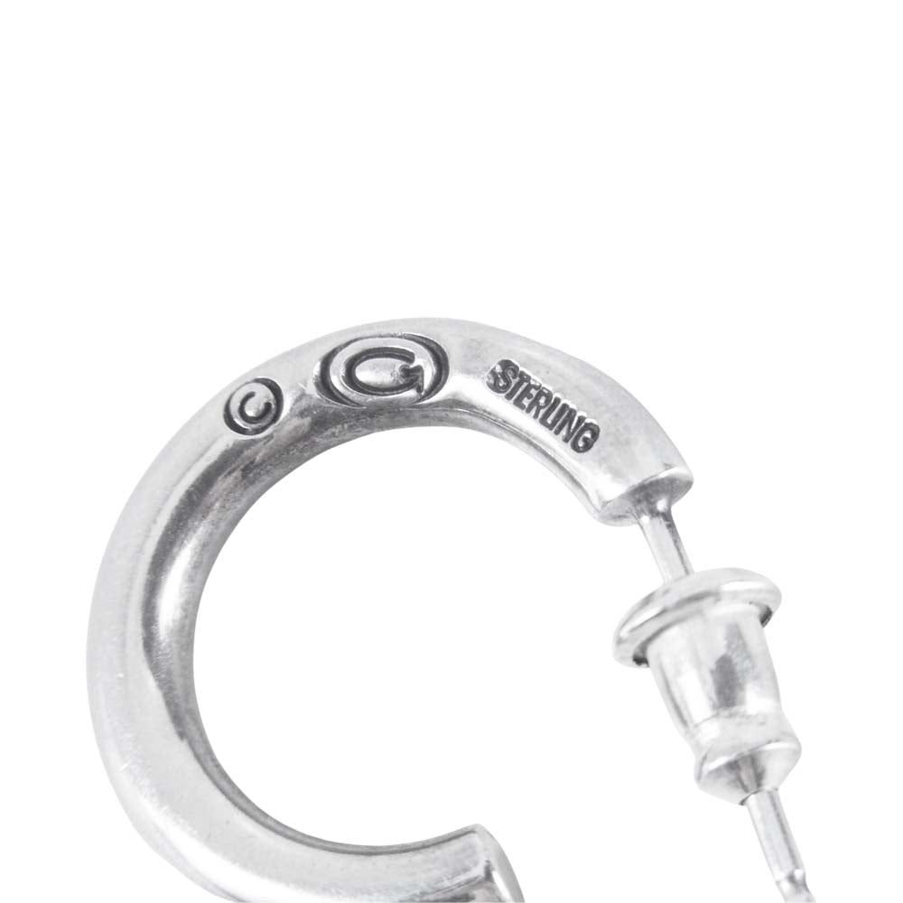 GABOR ガボール 国内正規店販売証明書付属 O-ring pierce オーリング ピアス シルバー系【中古】