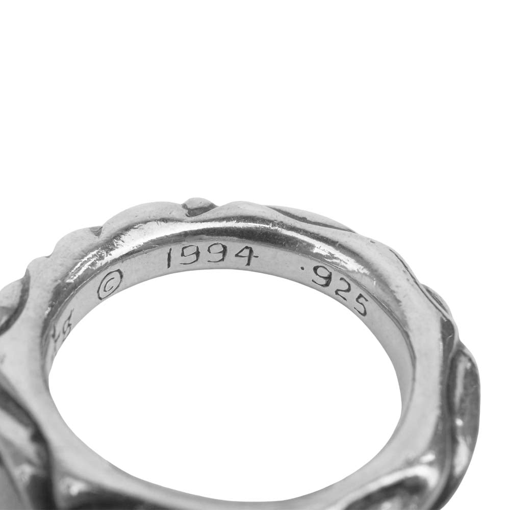 CHROME HEARTS クロムハーツ（原本有） SCRL BAND スクロール バンド リング シルバー系【中古】
