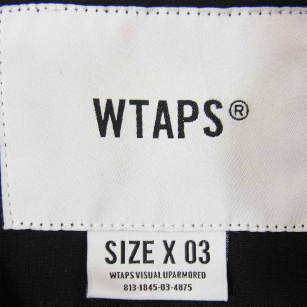 WTAPS ダブルタップス 19aw 192WVNHD-SHMO1S NEIGHBORHOOD ネイバーフッド JUNGLE LS SHIRT クロスボーン ジャングル ブラック系 L【中古】