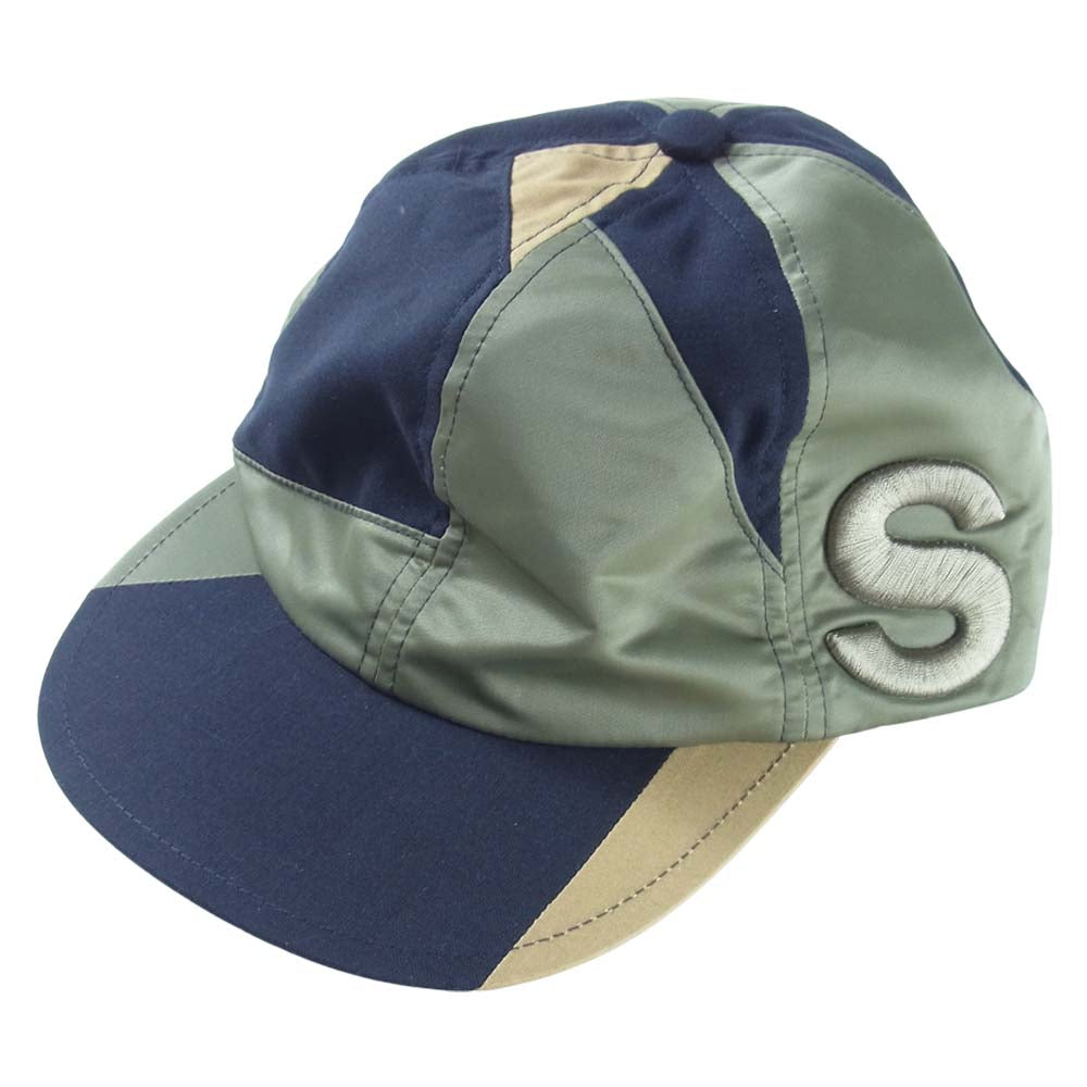 Sacai サカイ 21-0205S Hank Willis Thomas Solid Mix Cap キャップ カーキ系 3【新古品】【未使用】【中古】