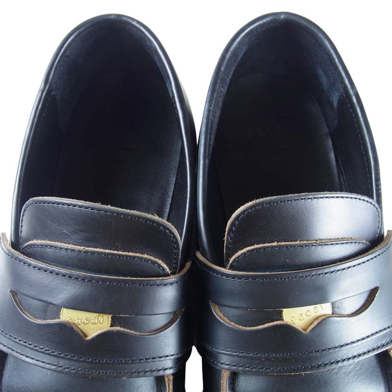 Sacai サカイ 21-02519 COWHIDE LOAFER カウハイド ローファー 日本製