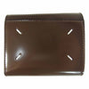 MAISON MARGIELA メゾンマルジェラ 21SS S55UI0296 Trifold Wallet 牛革 レザー ウォレット 財布 ブラウン系【新古品】【未使用】【中古】