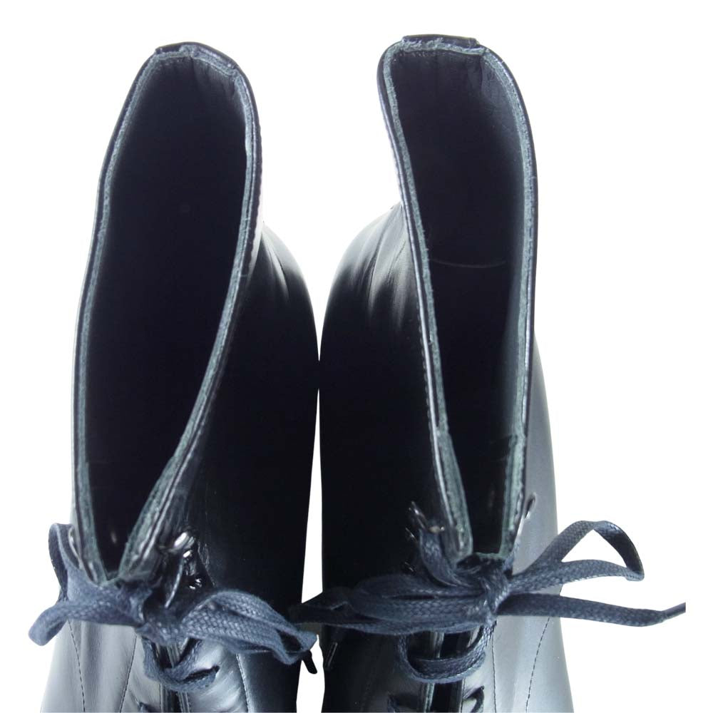 ANATOMICA アナトミカ BOTTINE USN レースアップ ブーツ レディース ブラック系 8【極上美品】【中古】