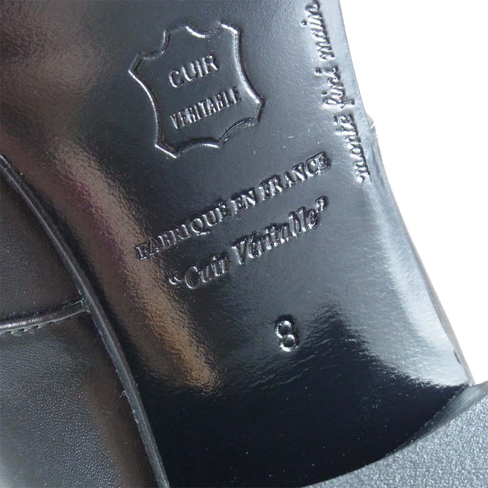 ANATOMICA アナトミカ BOTTINE USN レースアップ ブーツ レディース ブラック系 8【極上美品】【中古】