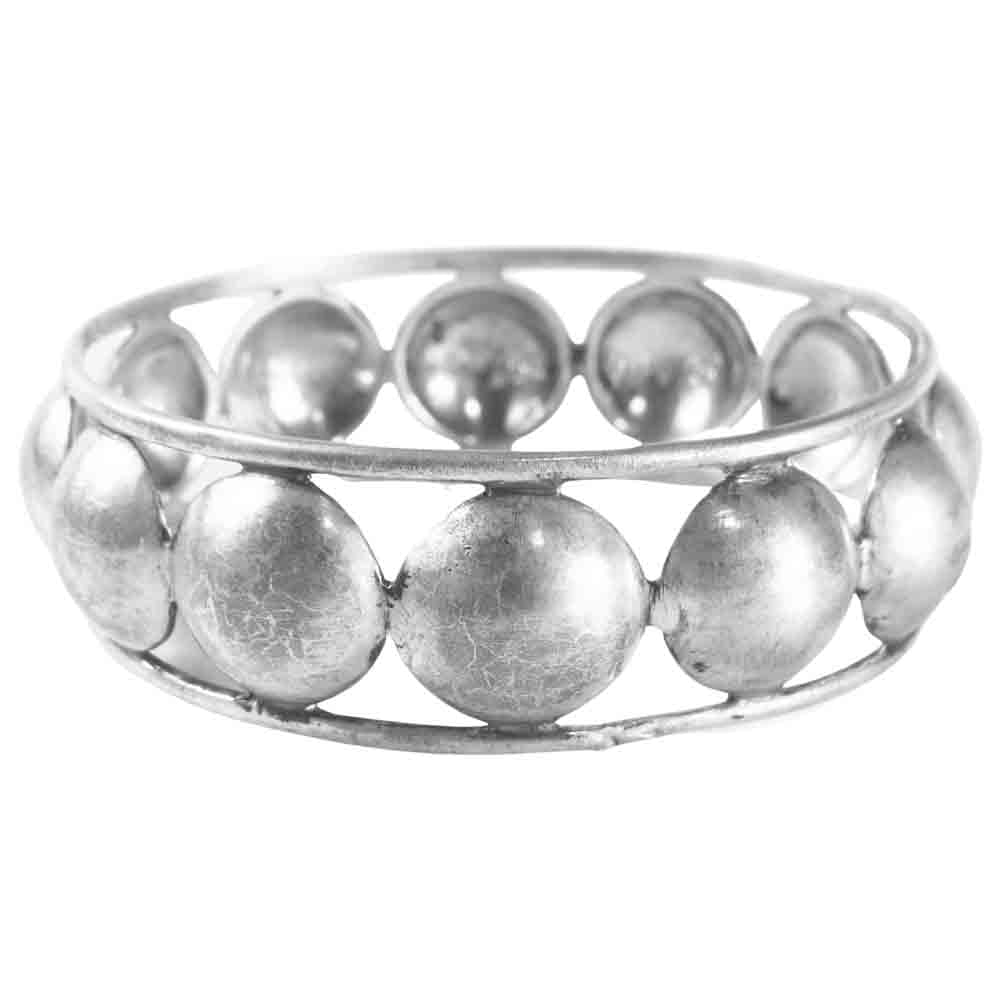 ANATOMICA アナトミカ BASQUE BANGLE バングル 透かし アクセサリー シルバー系【中古】
