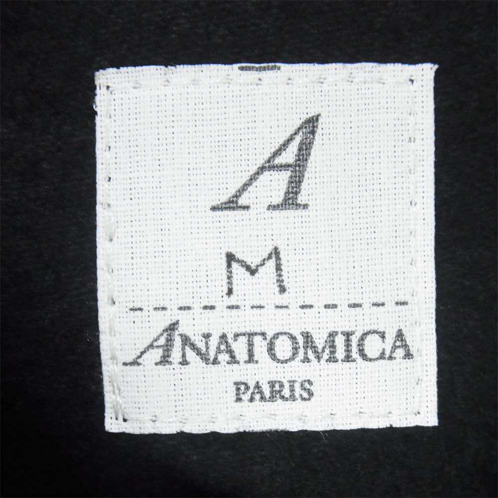 ANATOMICA アナトミカ ジャーマン モールスキン ワーク ジャケット ブラック系 M【美品】【中古】