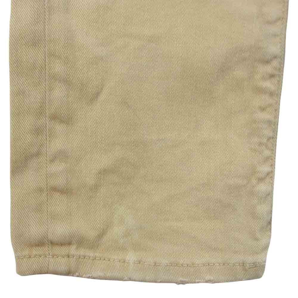 DSQUARED2 ディースクエアード S74LA0527 COOL GUY JEAN ダメージ加工 カラーデニムパンツ ベージュ ベージュ系 42【中古】