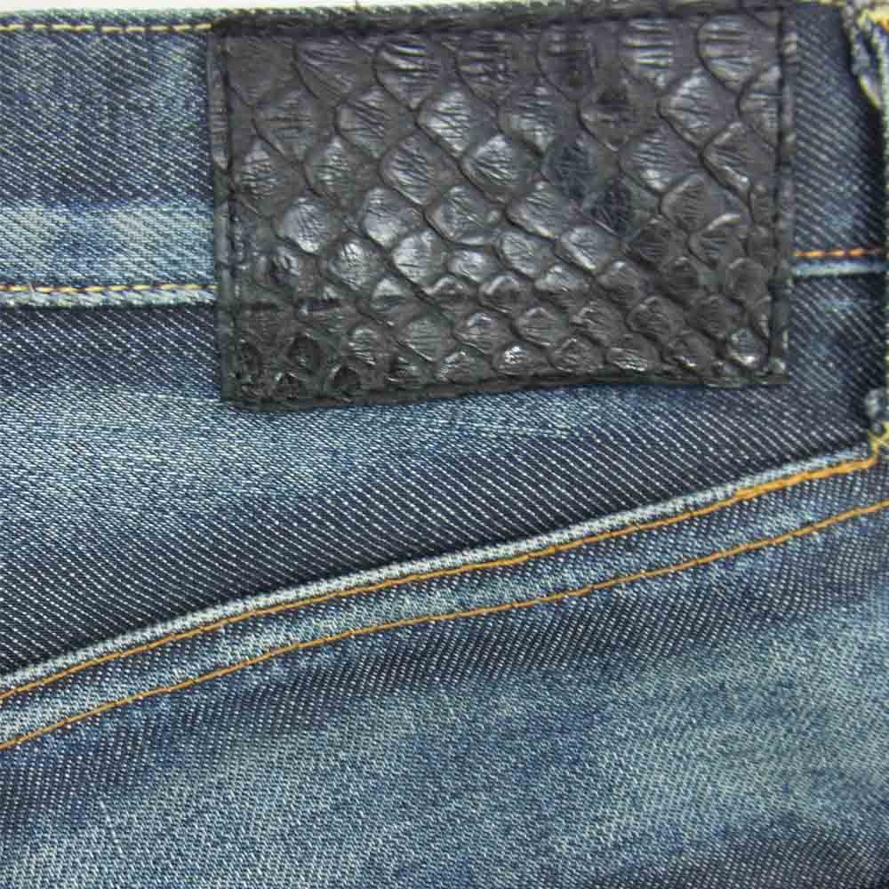 VISVIM ビズビム VS0001774 SOCIAL SCULPTURE 03 FIL EXCLUSIVE ソーシャルスカルプチャー デニムパンツパンツ インディゴブルー系 30【中古】