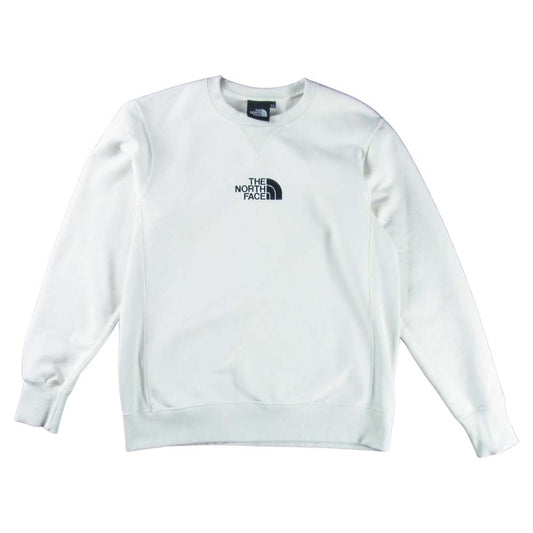 THE NORTH FACE ノースフェイス NT61902X SWEAT CREW クルーネック スウェット オフホワイト系 WL【中古】