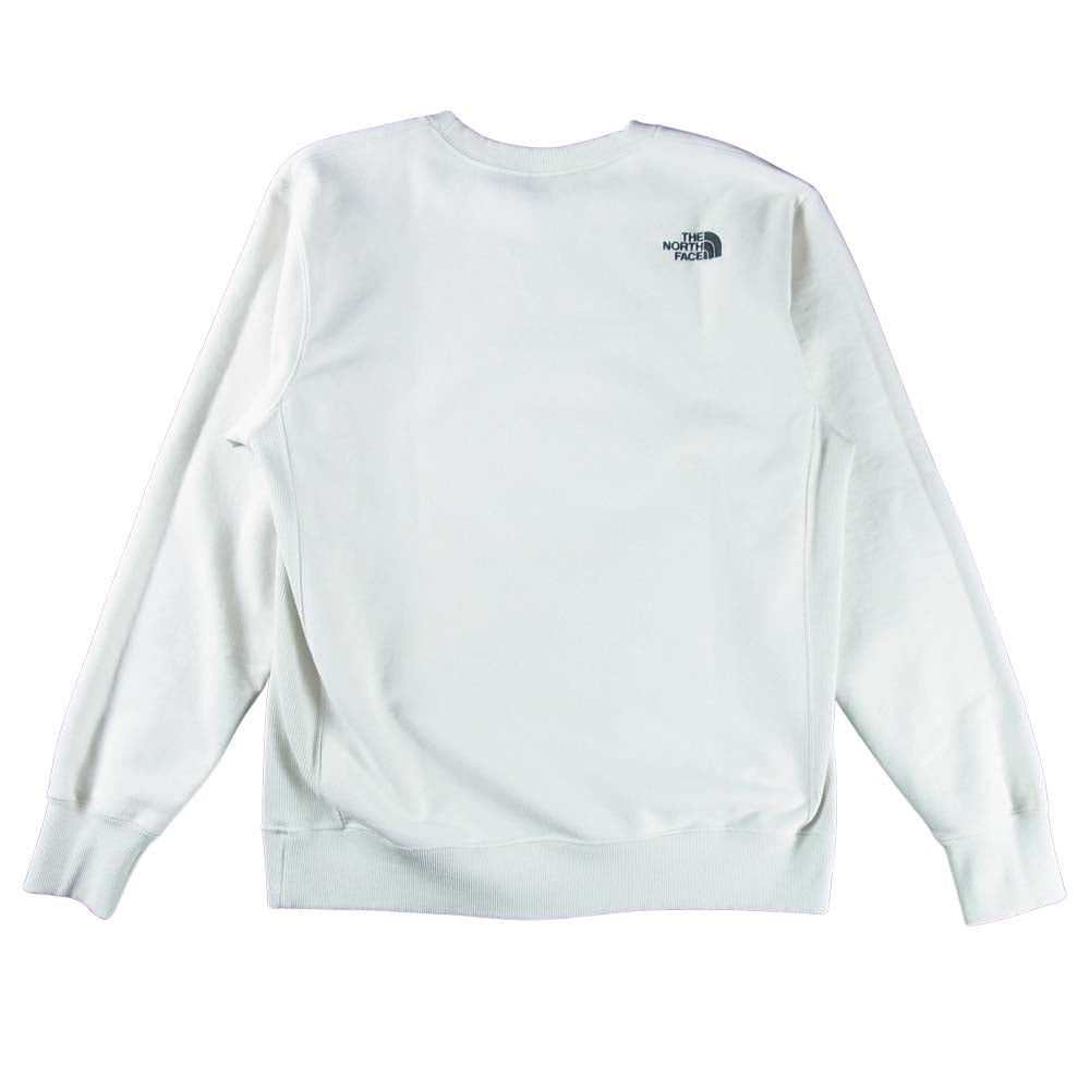 THE NORTH FACE ノースフェイス NT61902X SWEAT CREW クルーネック スウェット オフホワイト系 WL【中古】
