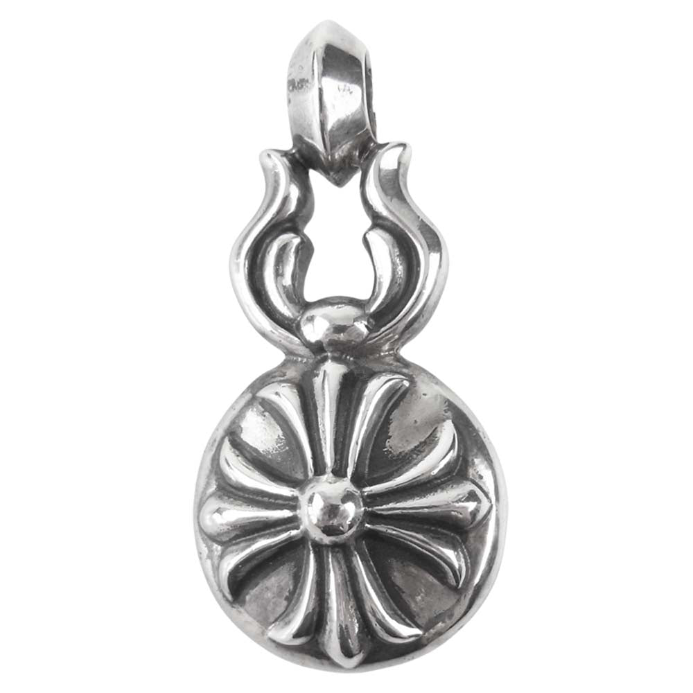CHROME HEARTS クロムハーツ（原本無） LARGE CROSS BALL ラージ クロスボール トップ シルバー系【中古】