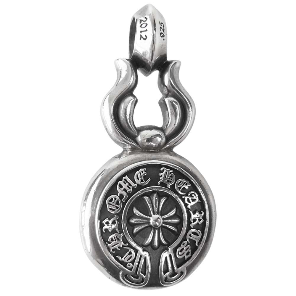 CHROME HEARTS クロムハーツ（原本無） LARGE CROSS BALL ラージ クロスボール トップ シルバー系【中古】