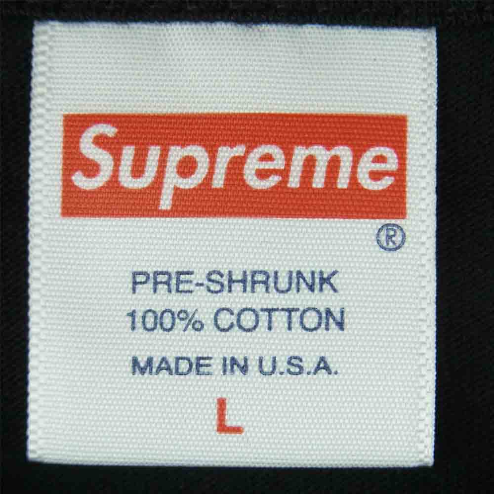 Supreme シュプリーム 21SS Milano Tee ミラノ プリント 半袖 Tシャツ コットン ブラック系 L【新古品】【未使用】【中古】
