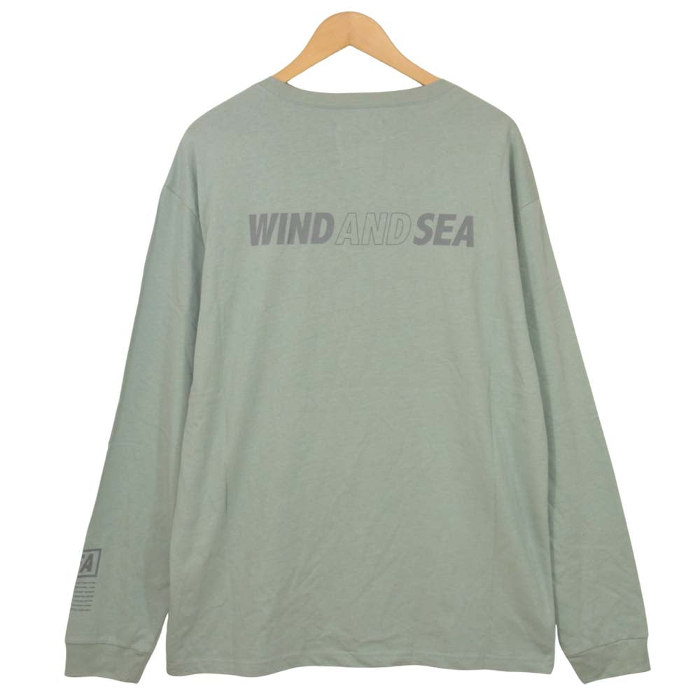WIND AND SEA ウィンダンシー 20AW WDS-VIVA-01 VIVASTUDIO ビバスタジオ Tシャツ グレー系 XL【新古品】【未使用】【中古】