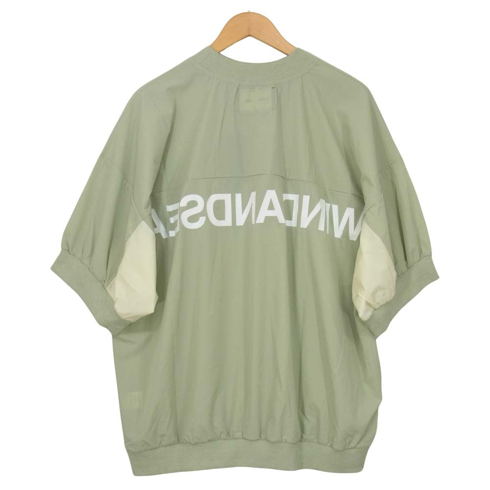 WIND AND SEA ウィンダンシー 20SS WDS-20S2-TPS-01 WDS NYLON S/S PULLOVER ナイロン プルオーバー グレー系 XL【新古品】【未使用】【中古】
