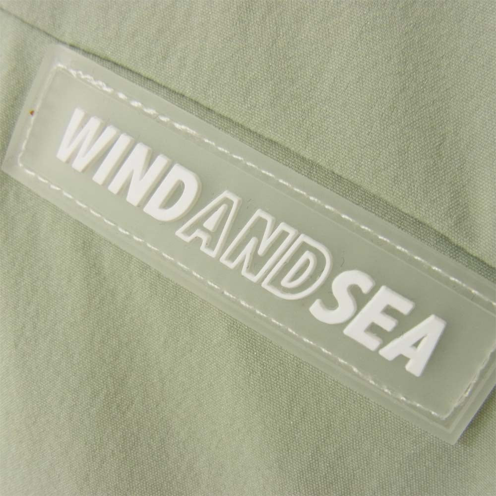 WIND AND SEA ウィンダンシー 20SS WDS-20S2-TPS-01 WDS NYLON S/S PULLOVER ナイロン プルオーバー グレー系 XL【新古品】【未使用】【中古】