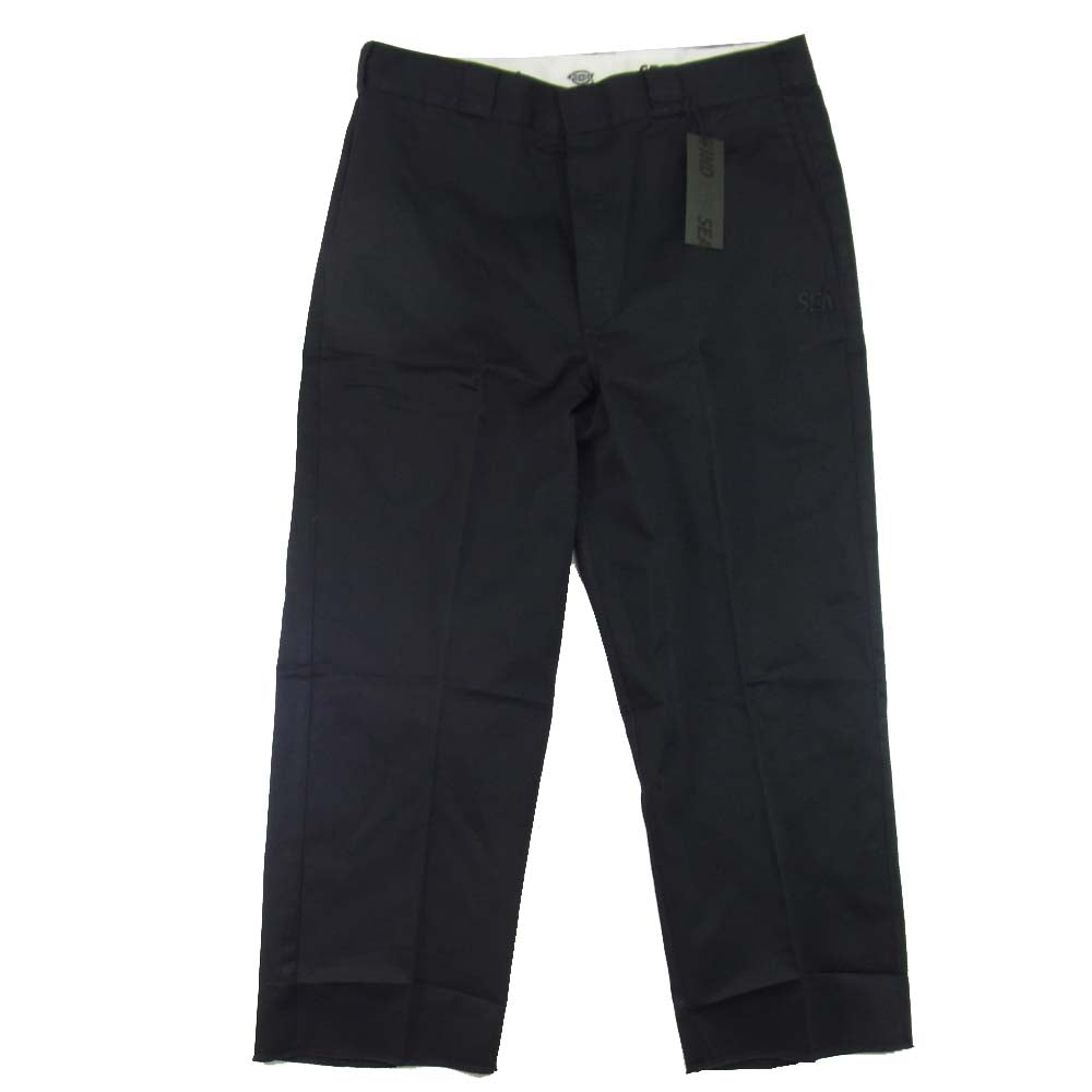 WIND AND SEA ウィンダンシー 20SS WDS-20S-PT-01 DICKIES ディッキーズ WORK TROUSERS ワーク トラウザー ブラック系 XL【新古品】【未使用】【中古】