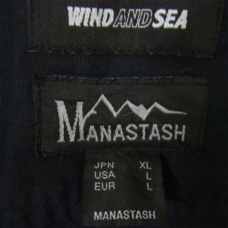 WIND AND SEA × MANASTASH 希少サイズXL