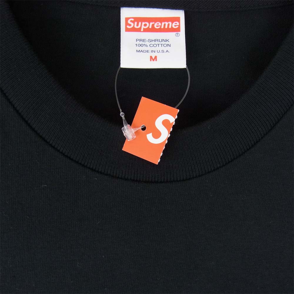 Supreme シュプリーム 20SS Shop Tee ショップ ロゴ Tシャツ ブラック系 M【新古品】【未使用】【中古】