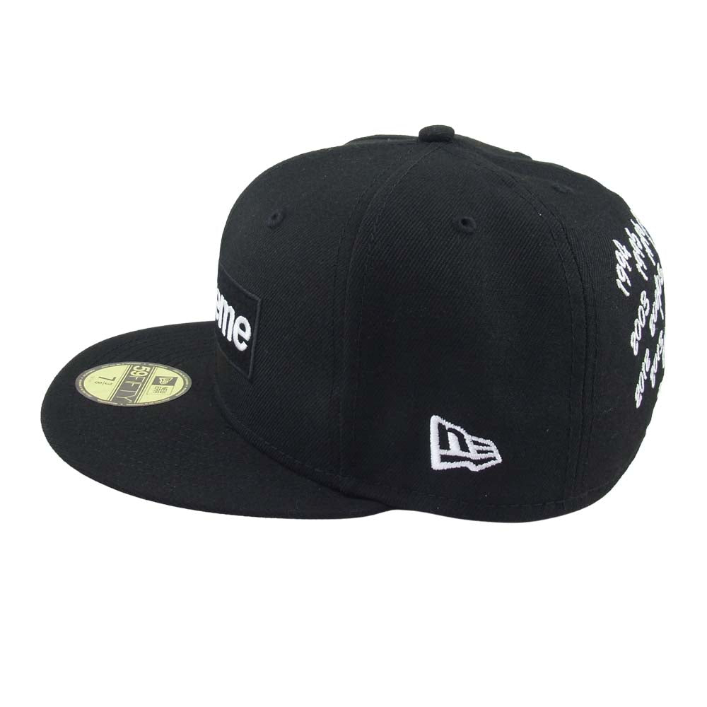 Supreme シュプリーム 21SS Champions Box Logo New Era チャンピオンズ ボックスロゴ ニューエラ キャップ ブラック系 58.7㎝【新古品】【未使用】【中古】
