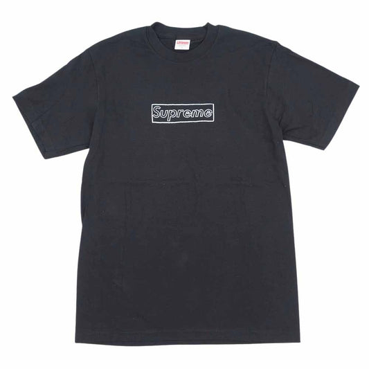 Supreme シュプリーム 21SS KAWS Chalk Logo Tee カウズ チョークロゴ Tシャツ S【極上美品】【中古】