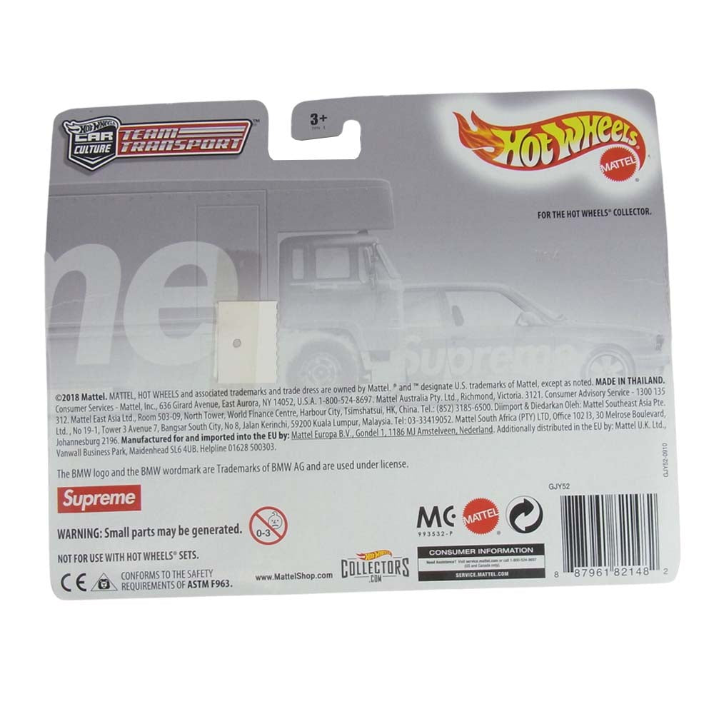 Supreme シュプリーム 19SS HotWheels Fleet Flyer + 1992 BMW M3 ホットウィール フリート フライヤー ミニカー レッド系【新古品】【未使用】【中古】