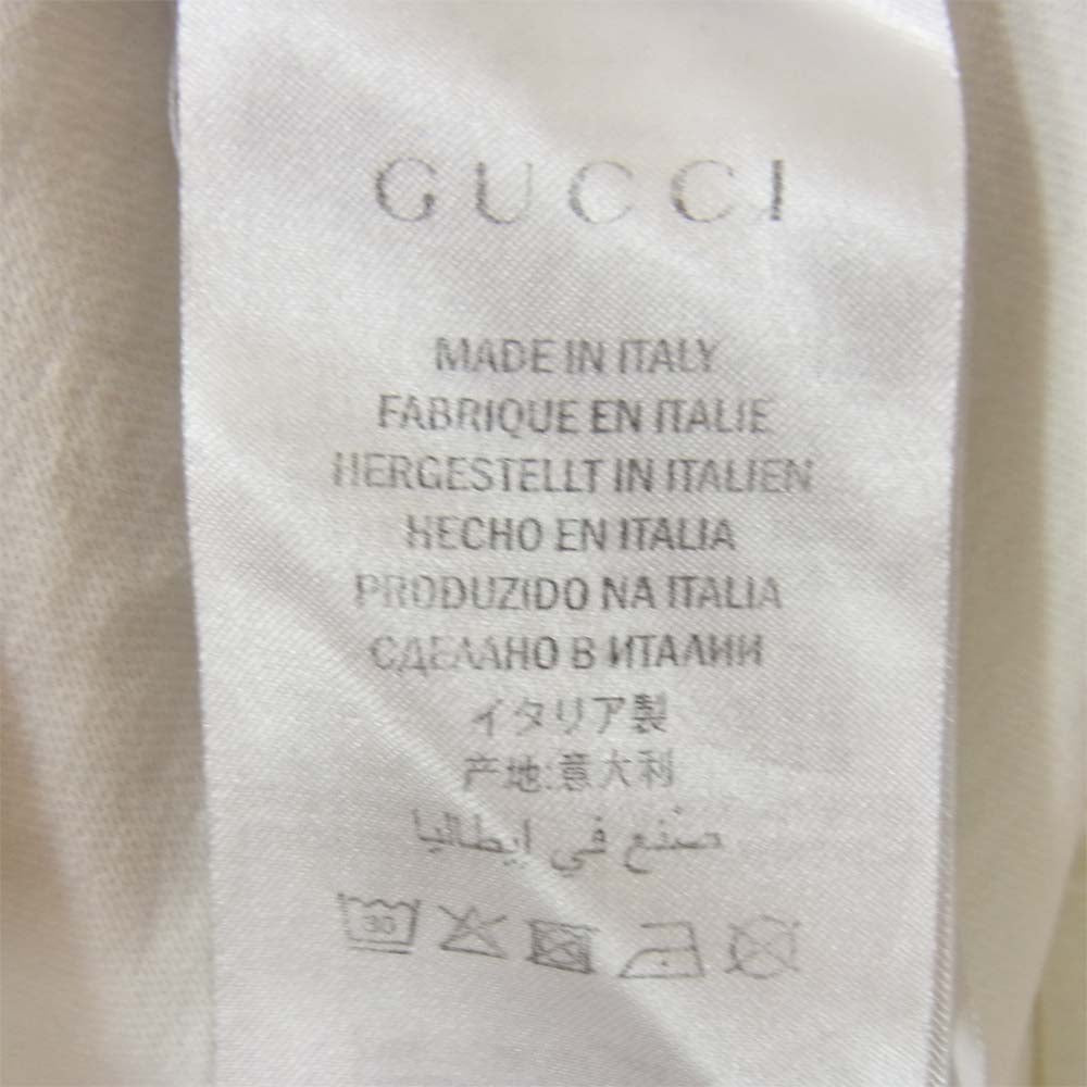 GUCCI グッチ 565806 国内正規品 インターロッキング G Tシャツ ホワイト系 XS【中古】