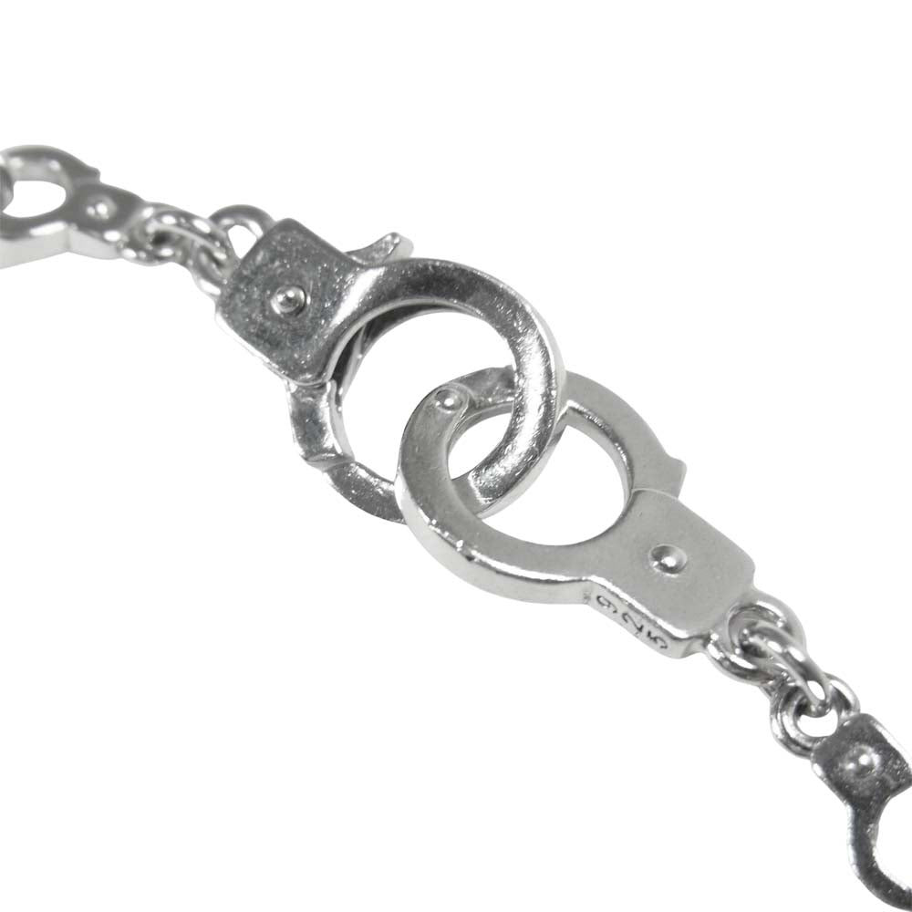 Justin Davis ジャスティンデイビス SBJ438 TINY LOVE CUFF タイニー ラブ カフ ブレスレット シルバー系【中古】