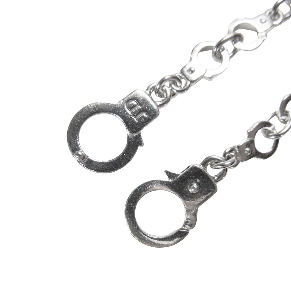 Justin Davis ジャスティンデイビス SBJ438 TINY LOVE CUFF タイニー ラブ カフ ブレスレット シルバー系【中古】