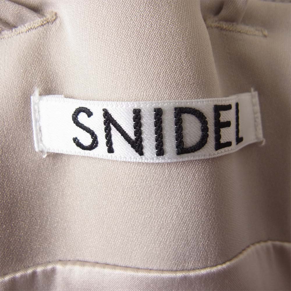 snidel スナイデル SWFS212080 サスペンダー ロング スカート ベージュ系 F【中古】