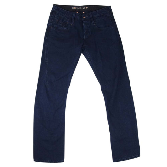 デンハム 01-14-07-11-005 クロスバック インディゴ キャンバス パンツ デニムパンツ インディゴブルー系 31【中古】