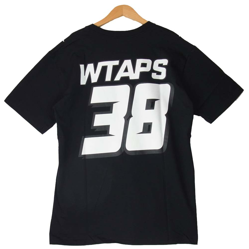 WTAPS ダブルタップス 20SS 201PCDT-ST10S FLAMES TEE ブラック系 L【極上美品】【中古】