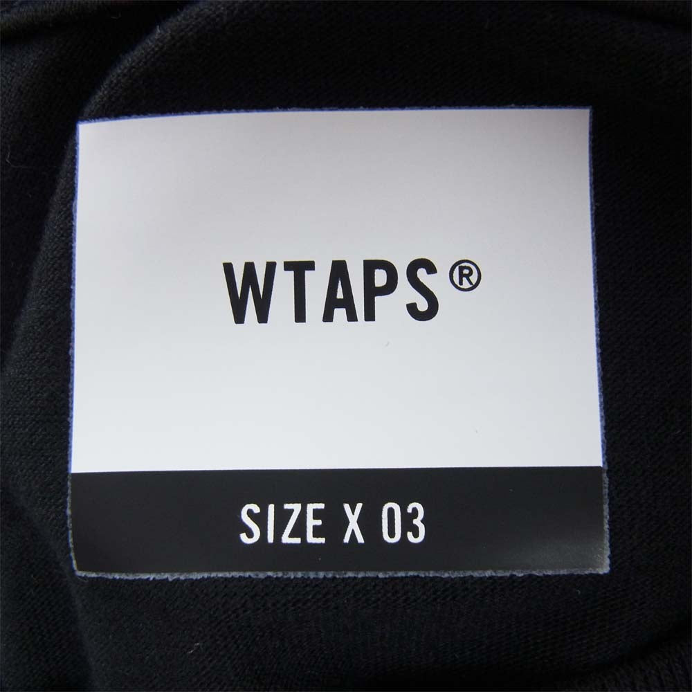 WTAPS ダブルタップス 20SS 201PCDT-ST10S FLAMES TEE ブラック系 L【極上美品】【中古】