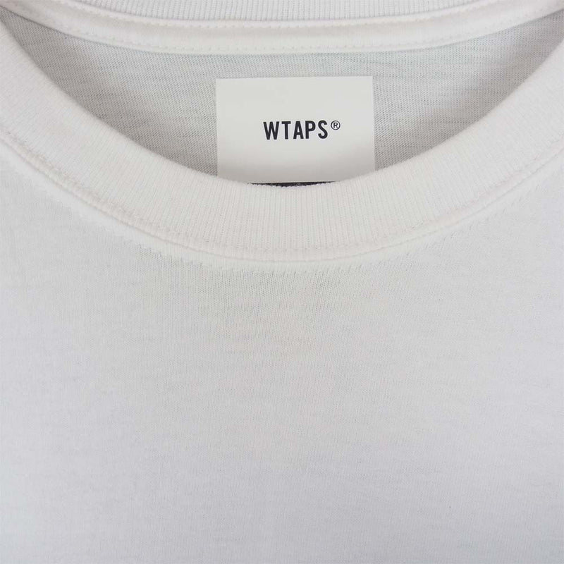 WTAPS ダブルタップス 20SS 201PCDT-ST15S STENCIL TEE ホワイト系 3【中古】