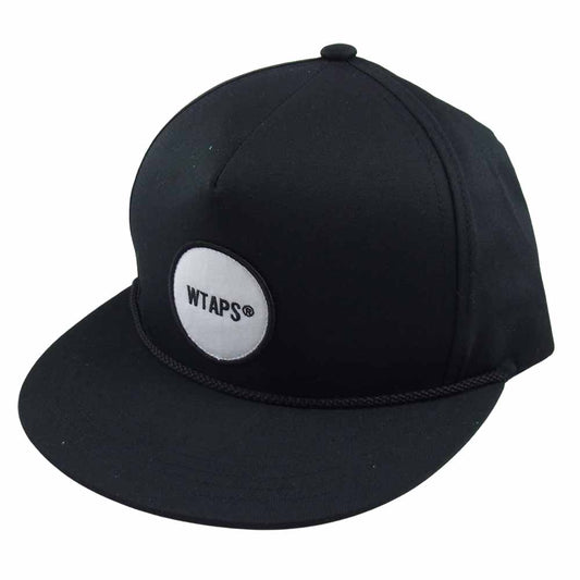 WTAPS ダブルタップス 20SS 201HCDT-HT11 MILITIA 01 キャップ ブラック系【美品】【中古】