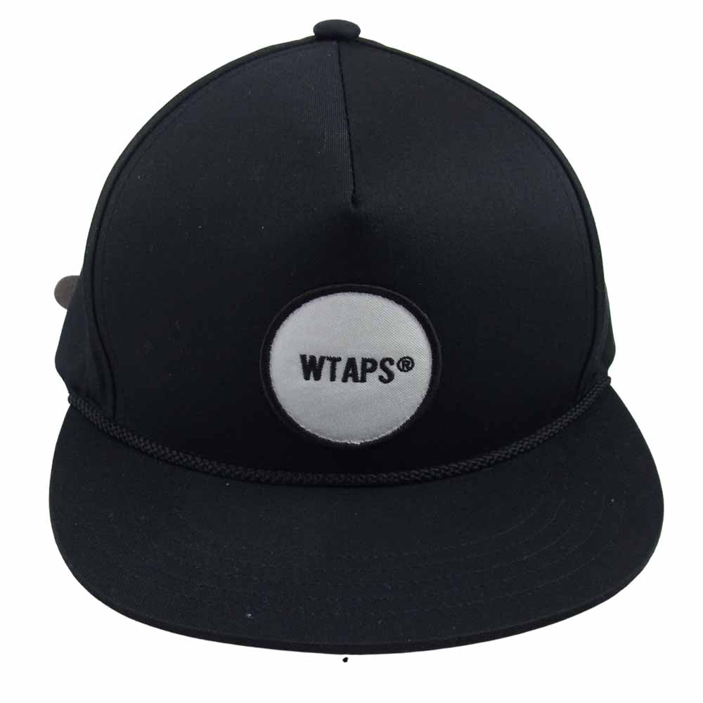 WTAPS ダブルタップス 20SS 201HCDT-HT11 MILITIA 01 キャップ ブラック系【美品】【中古】