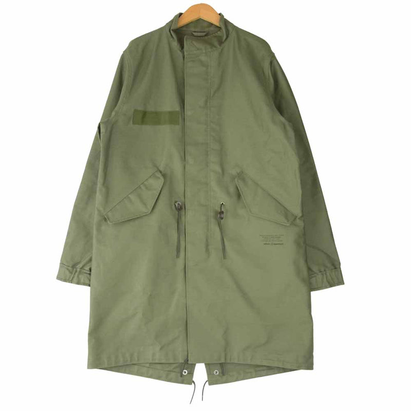 uniform experiment ユニフォームエクスペリメント 17AW UE-178016 UEN MILITARY STAND COLLAR COATミリタリー スタンドカラー コート カーキ系 3【美品】【中古】