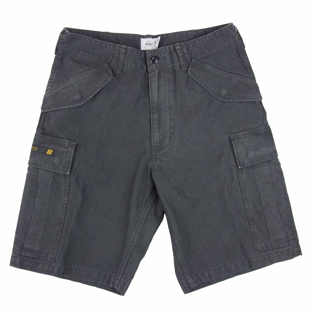 WTAPS ダブルタップス 20SS 201WVDT-PTM05 Cargo Shorts カーゴ ショーツ ブラック系 M【中古】