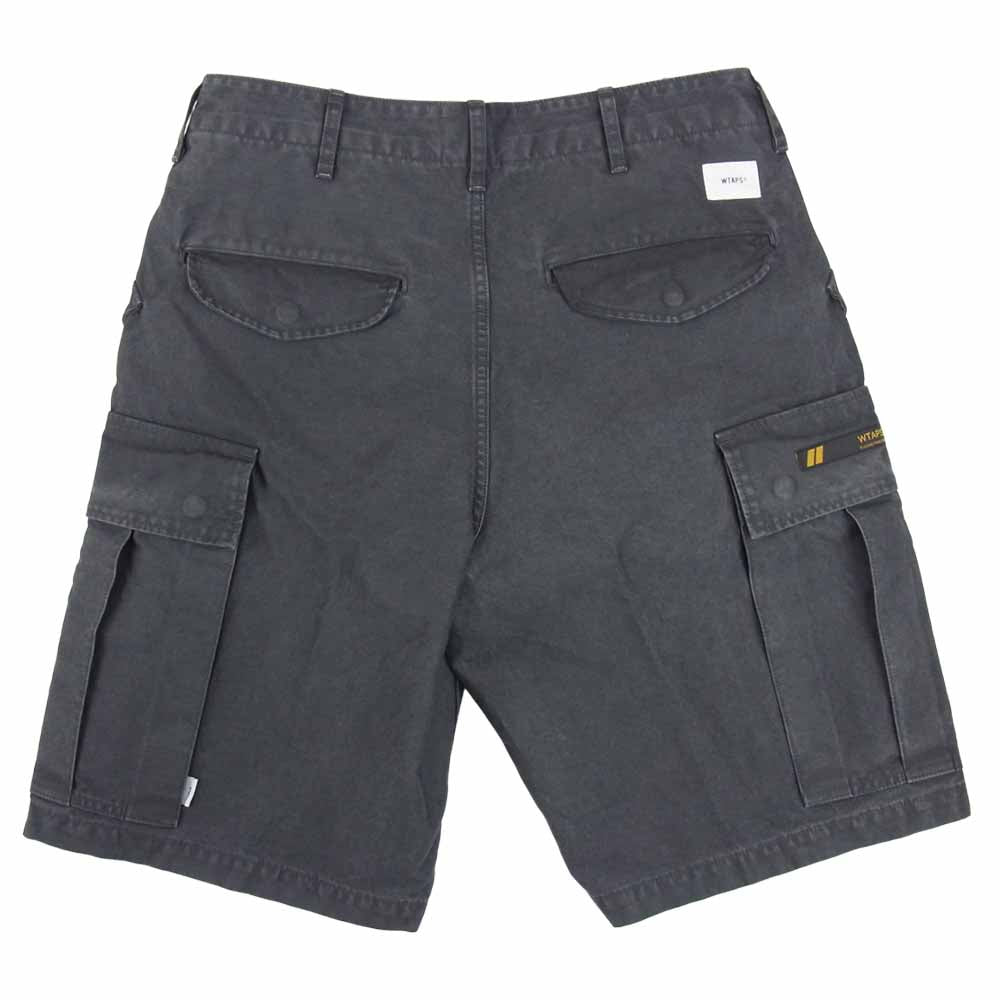 WTAPS ダブルタップス 20SS 201WVDT-PTM05 Cargo Shorts カーゴ ショーツ ブラック系 M【中古】