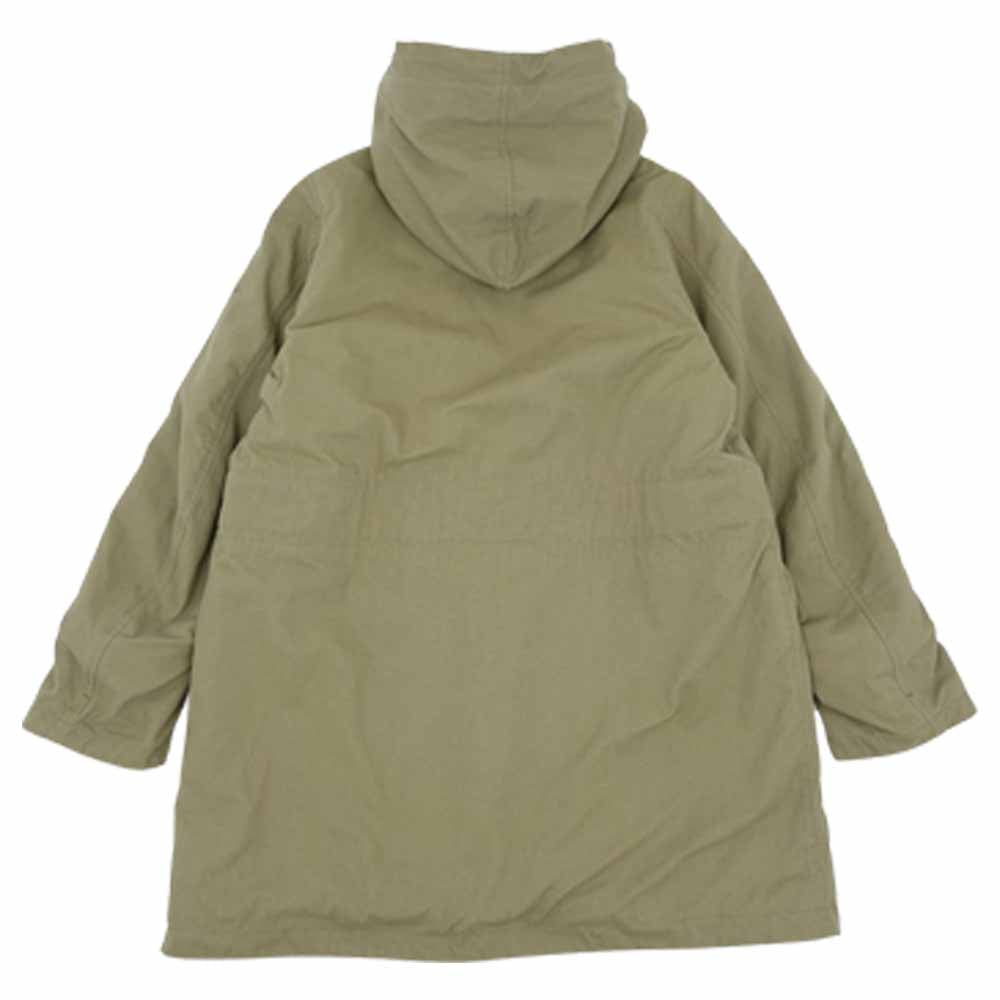VISVIM ビズビム 17AW 0117205013008 ADMIRAL PARKA アルパカ混 ウール 裏ボア モッズ コート  カーキ系 2【美品】【中古】