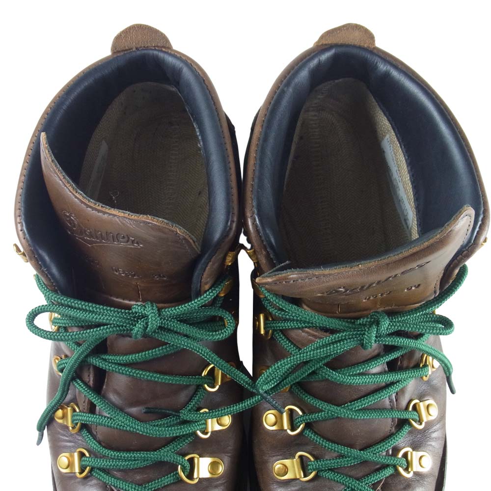 Danner ダナー 30822 USA製 80周年 白タグ GORE-TEX Mountain Light 80th ゴアテックス マウンテンライト ダークブラウン系 US8.5【中古】