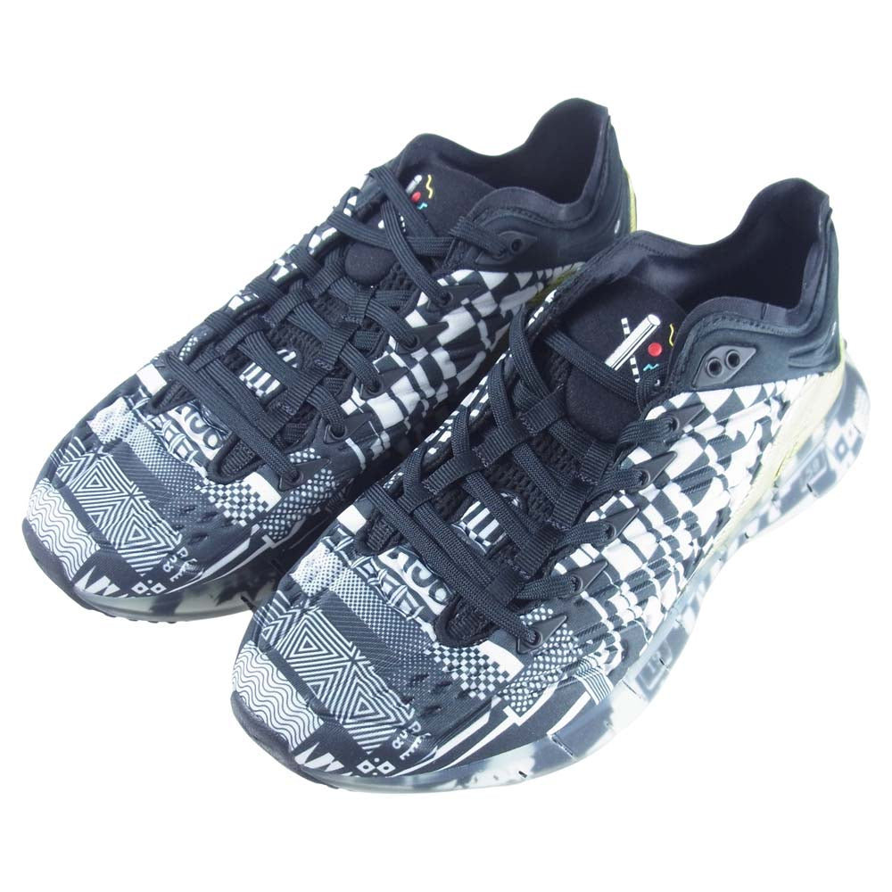 Reebok リーボック FW9463 KENZO MINAMI ZIG KINETICA ケンゾー ミナミ ジグ キネティカ レディース ブラック系 24cm【極上美品】【中古】
